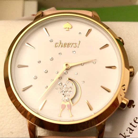 kate spade Accessories - NEW Kate Spade Grand Metro Gold Hybrid Smart Watch
